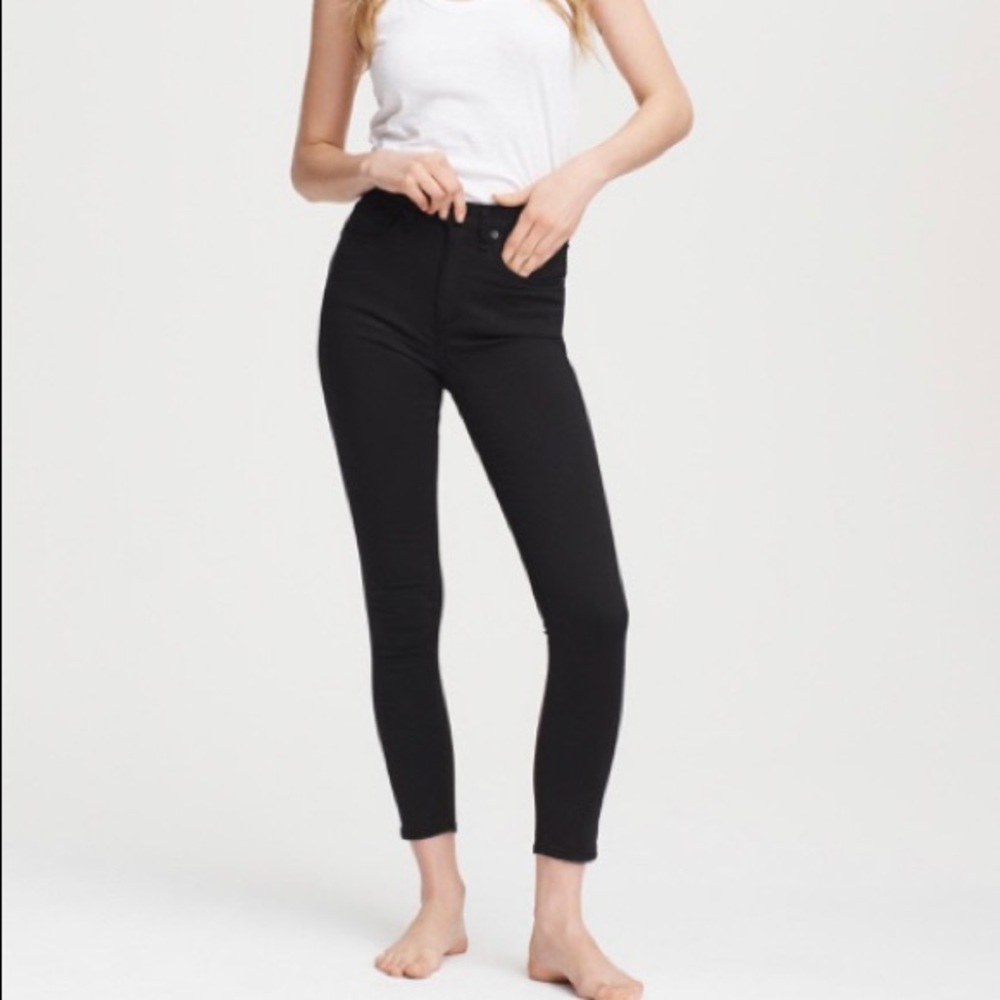 Rag & Bone High Rise Ankle Skinny